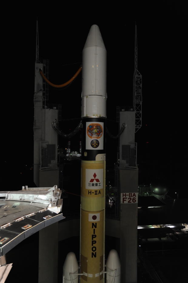H-IIAロケット26号機／小惑星探査機「はやぶさ2」（Hayabusa2）の機体移動